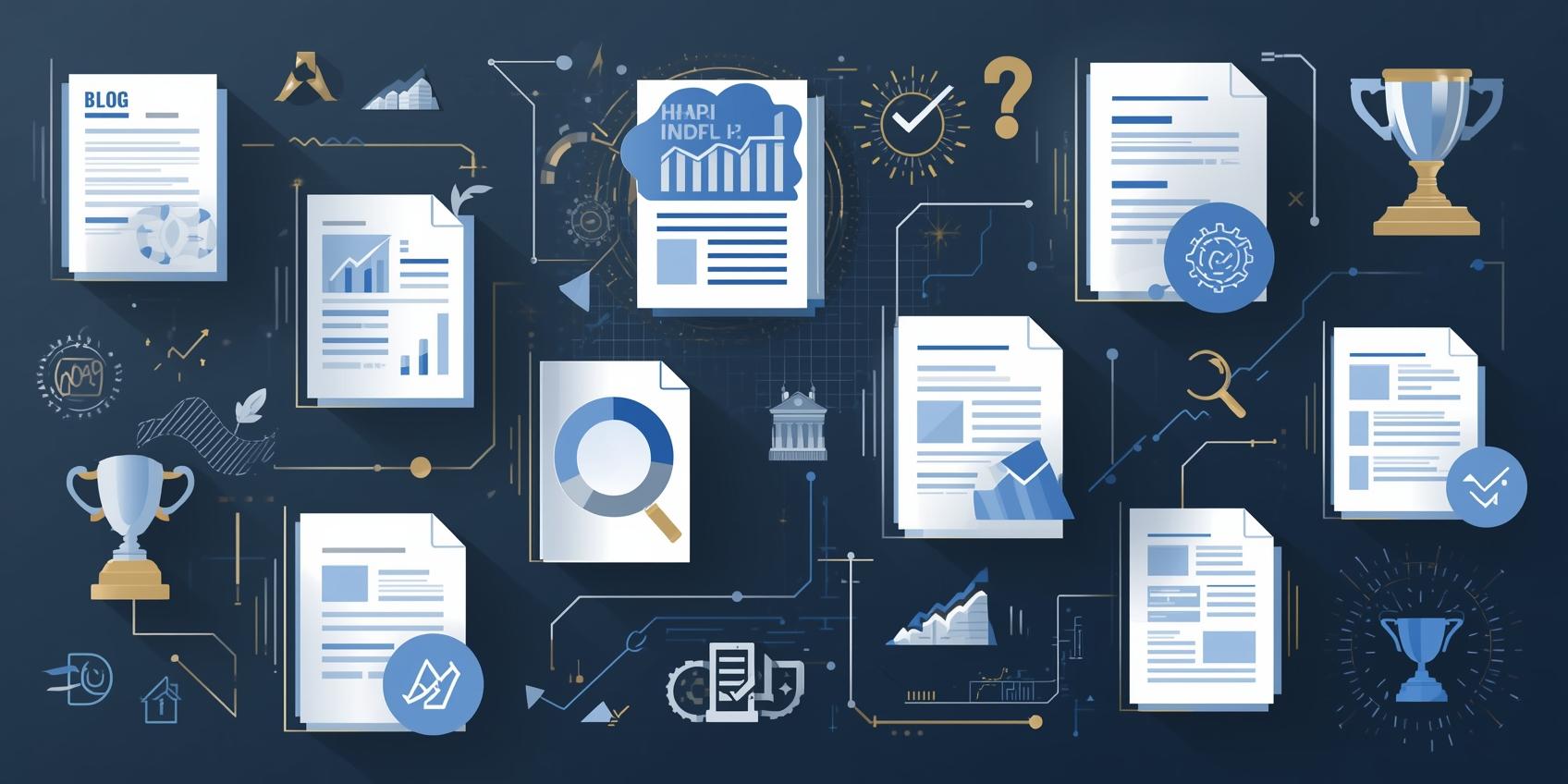 Thought leadership & content authority visual